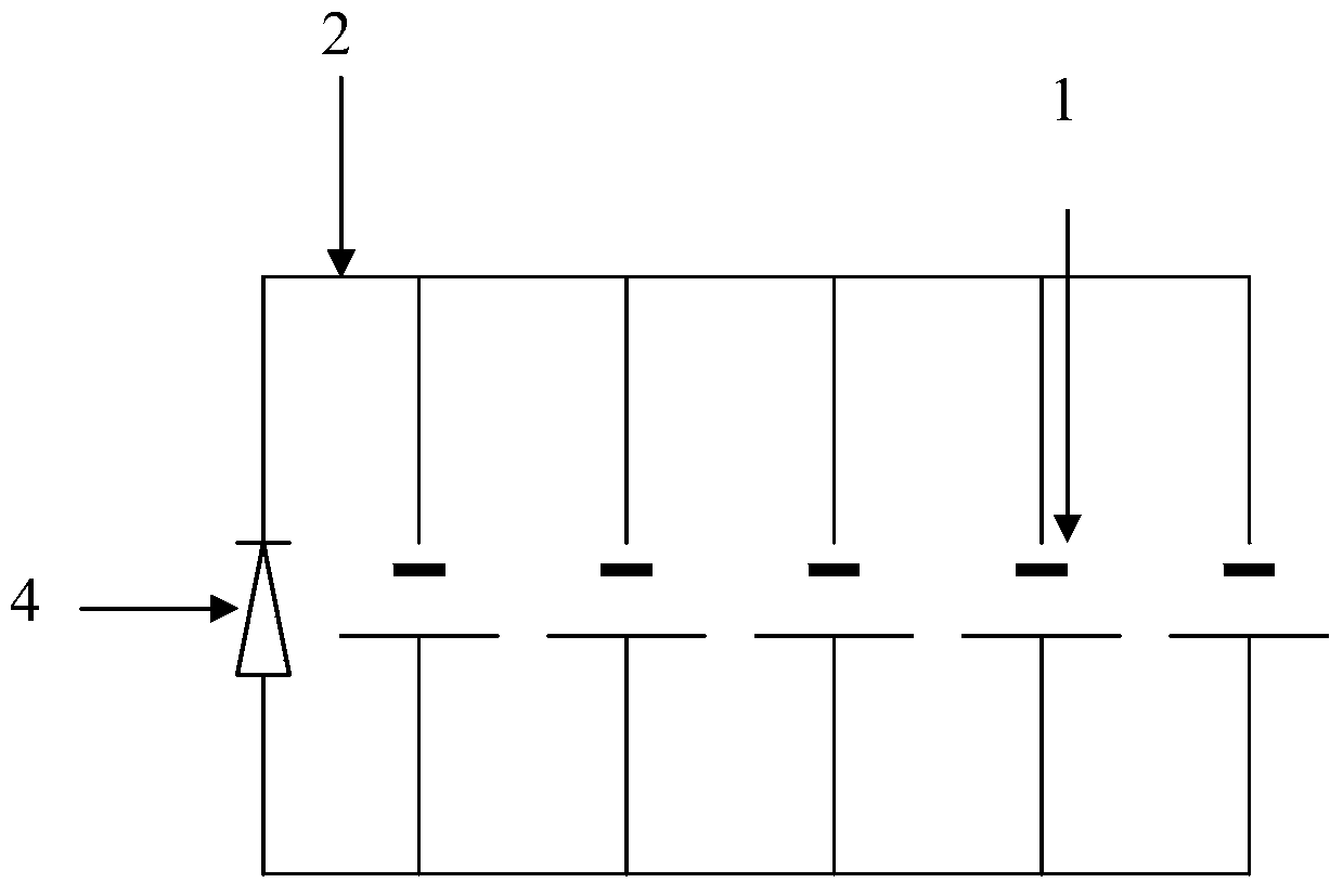 Cylindrical lithium ion battery pack and combination method thereof