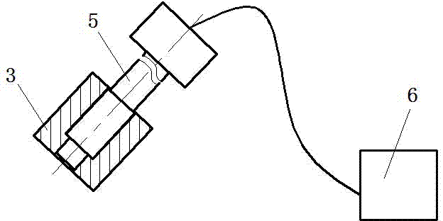 Chamber internal stress test method of screw oil press