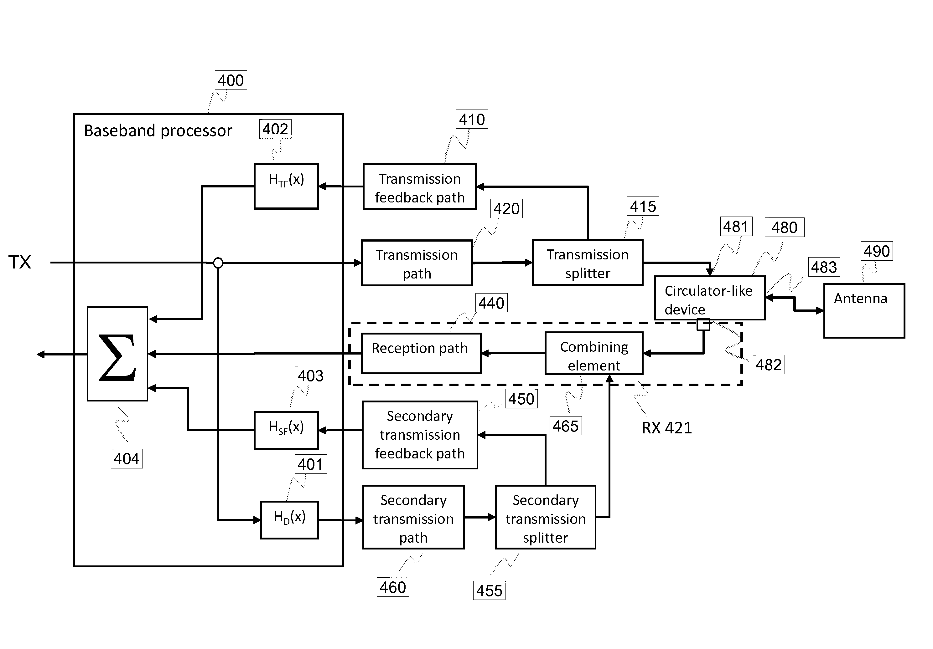 Single channel full duplex wireless communication