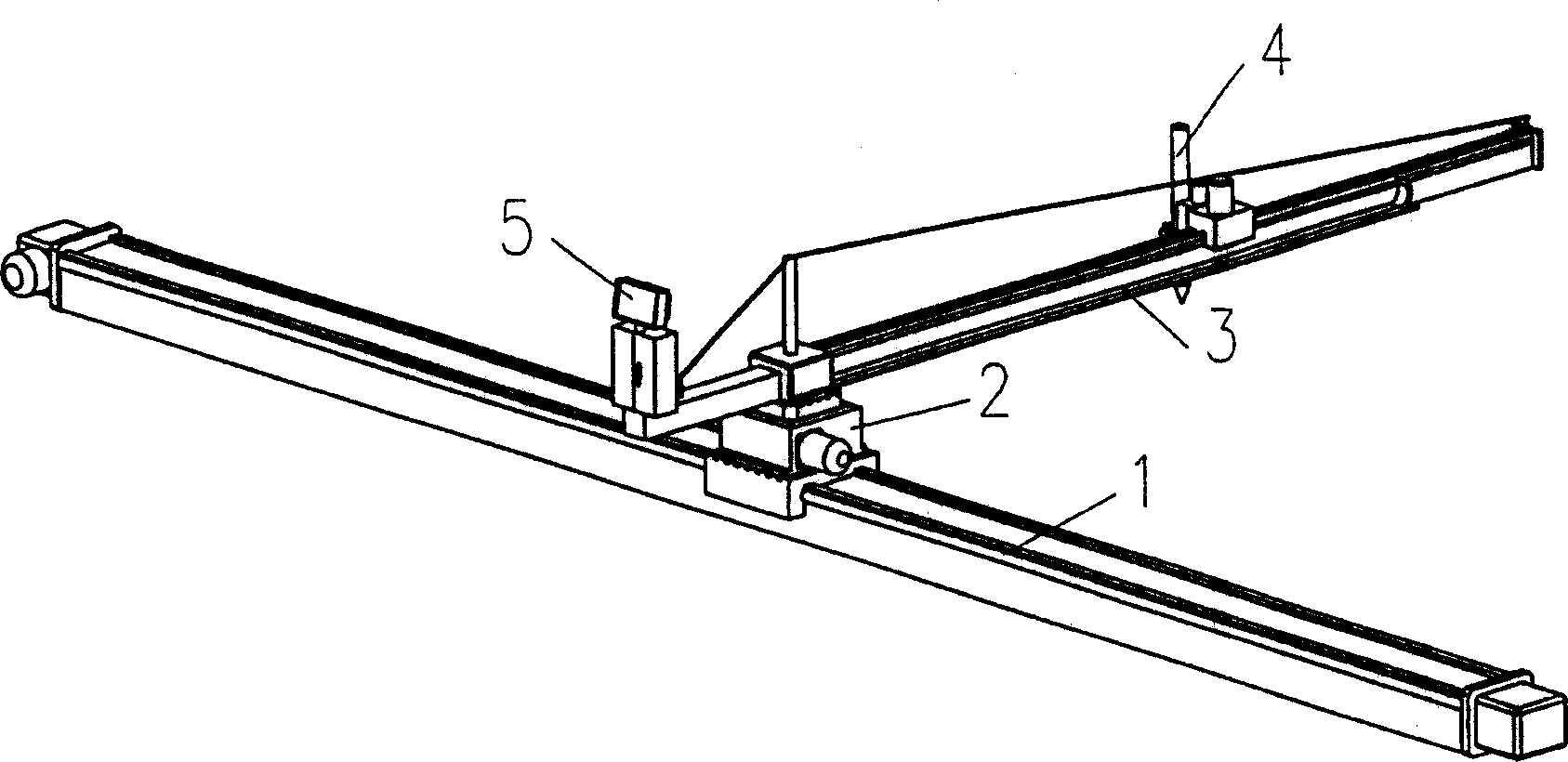 Modular polar coordinate cutting method with variable functions and digital controlled cutting apparatus