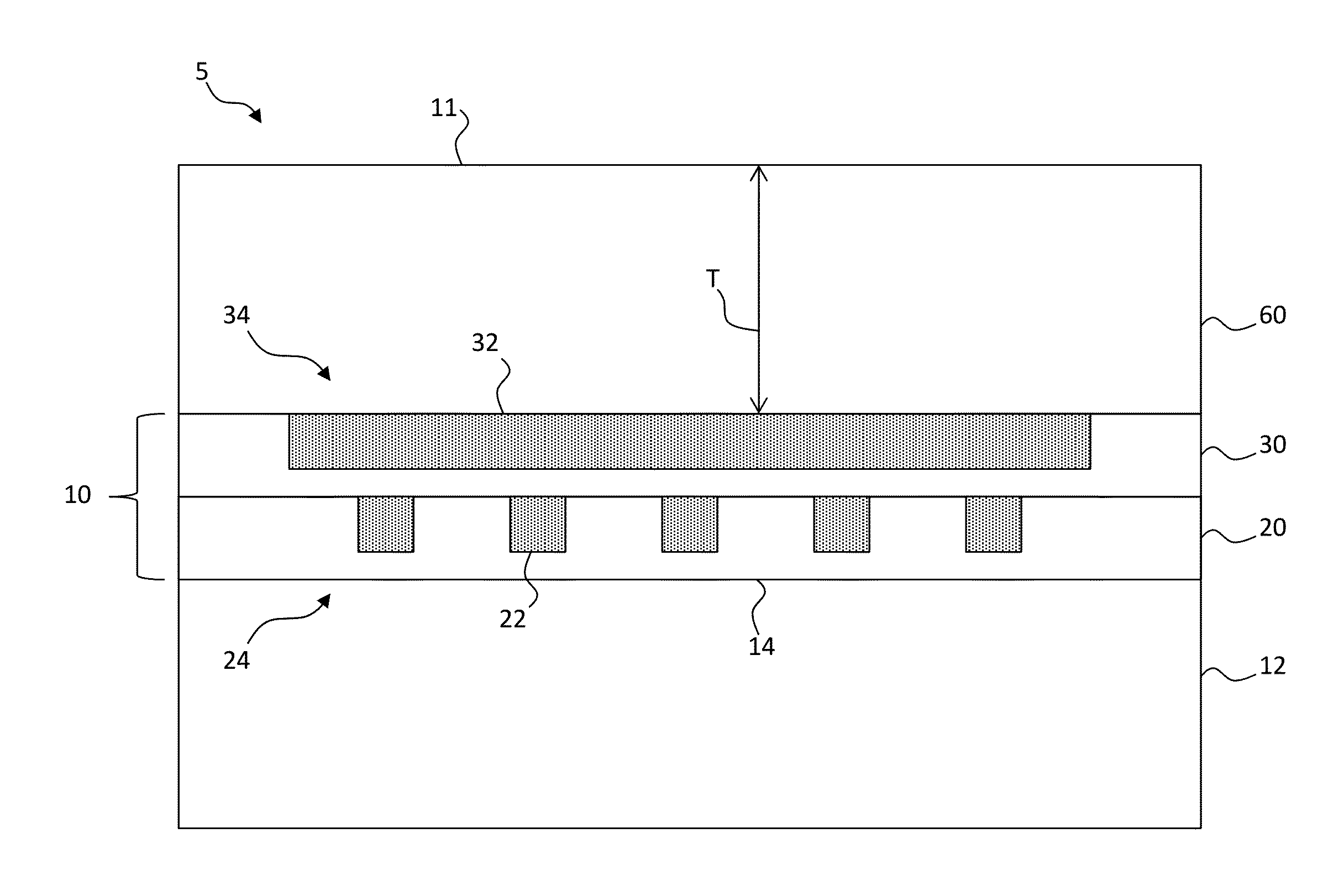 Micro-wire touch screen with thin cover