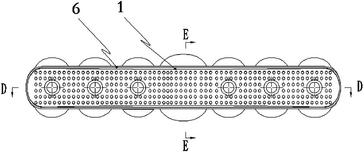 Magnesium alloy tibial fracture bone plate