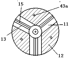 Post-grouting precast hollow pipe root pile structure and construction method