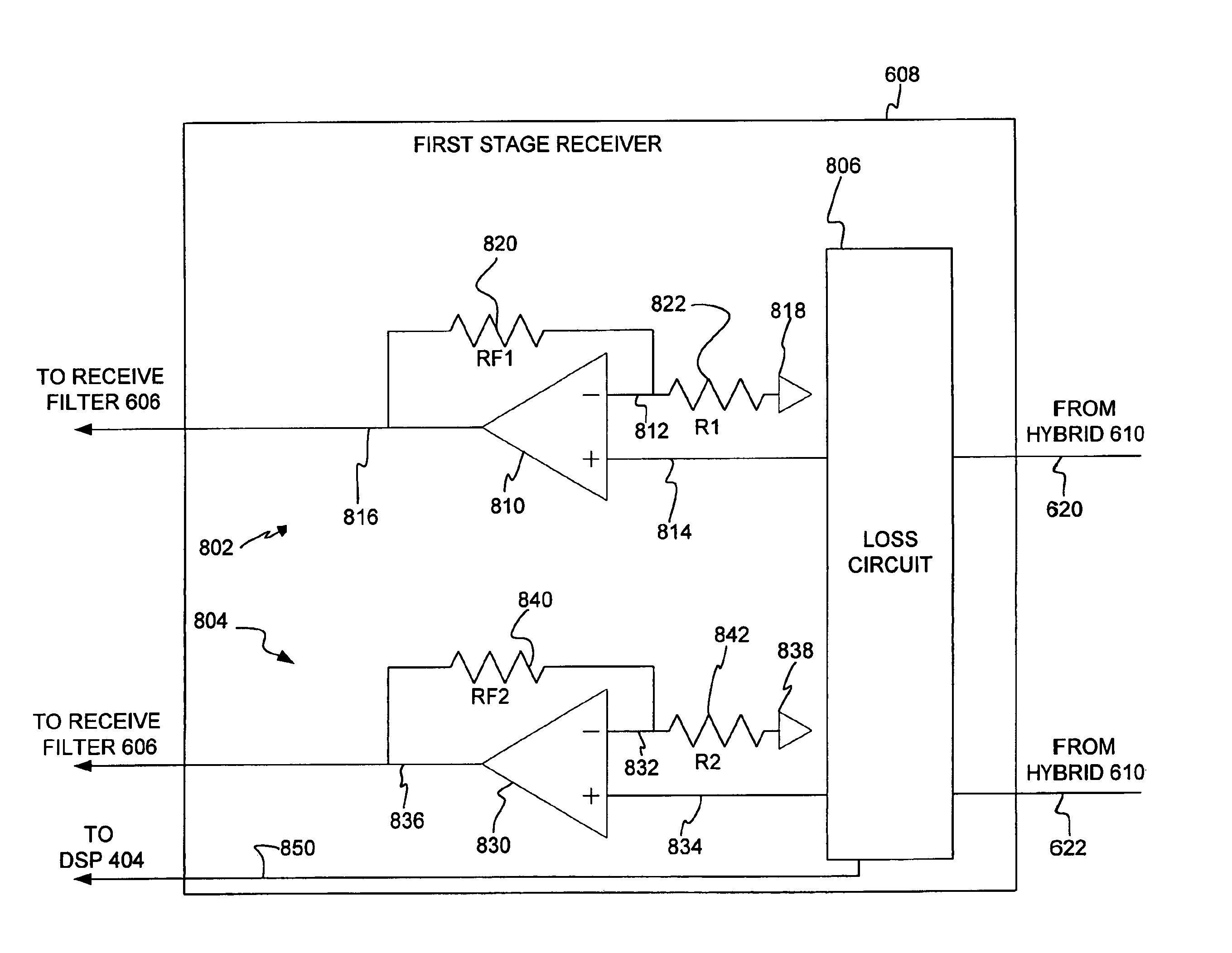 System and method for adaptively accommodating a high amplitude downstream signal in a DSL modem