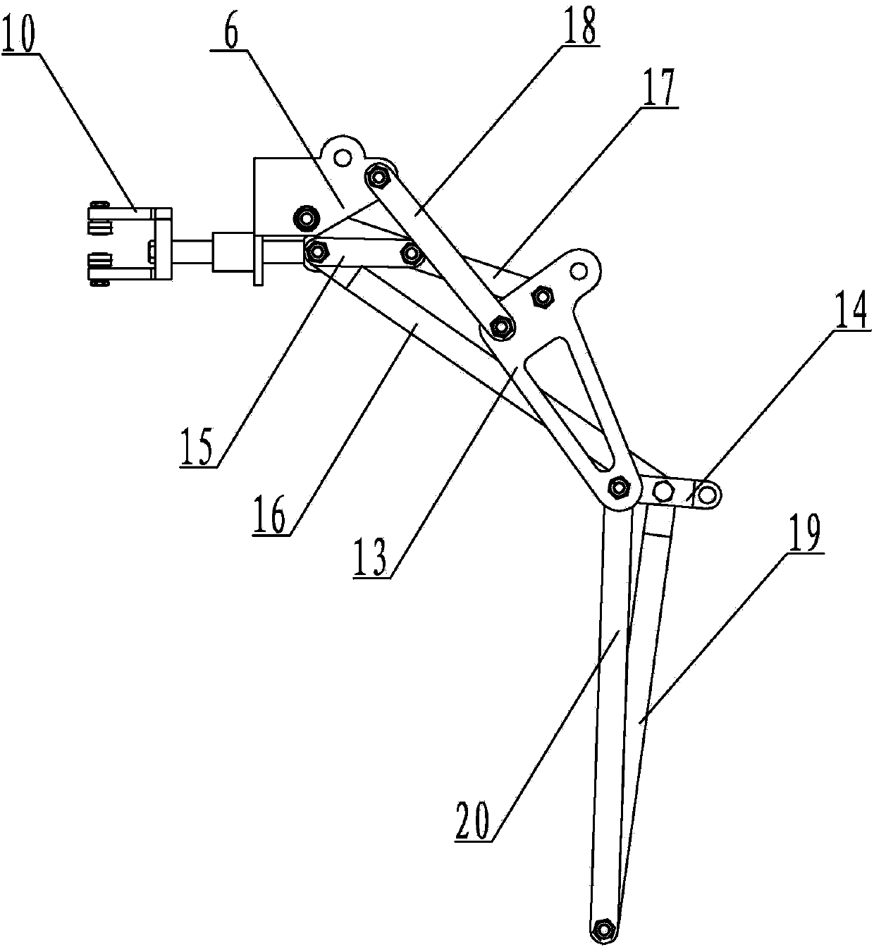 Bionic jellyfish robot driven by parallelly connected mechanical arms