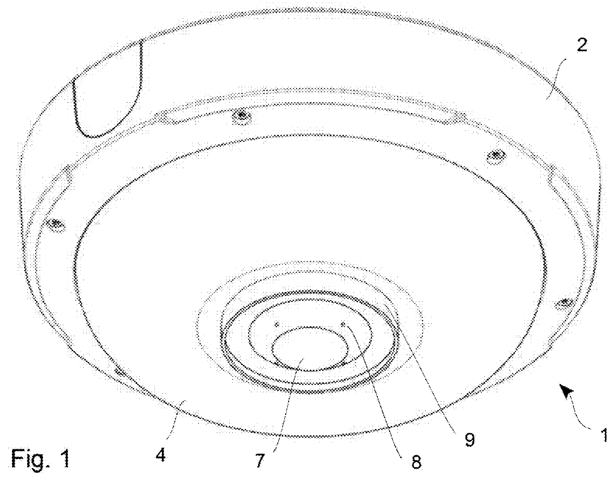 Camera arrangement with illuminator