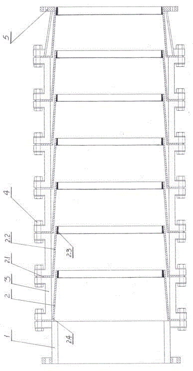 Armored sludge pipe design method and sludge pipe thereof