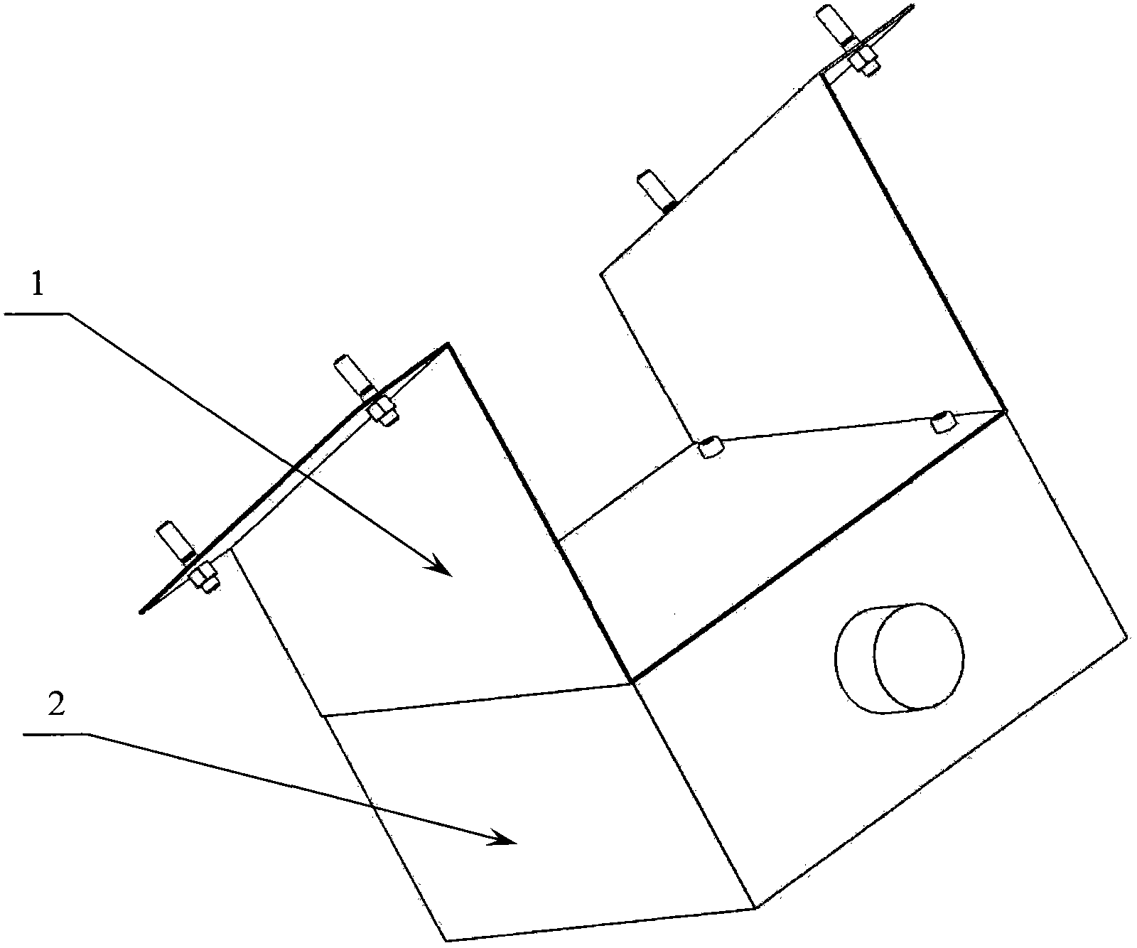 Automobile morphology grating field projection initiative vision measurement system