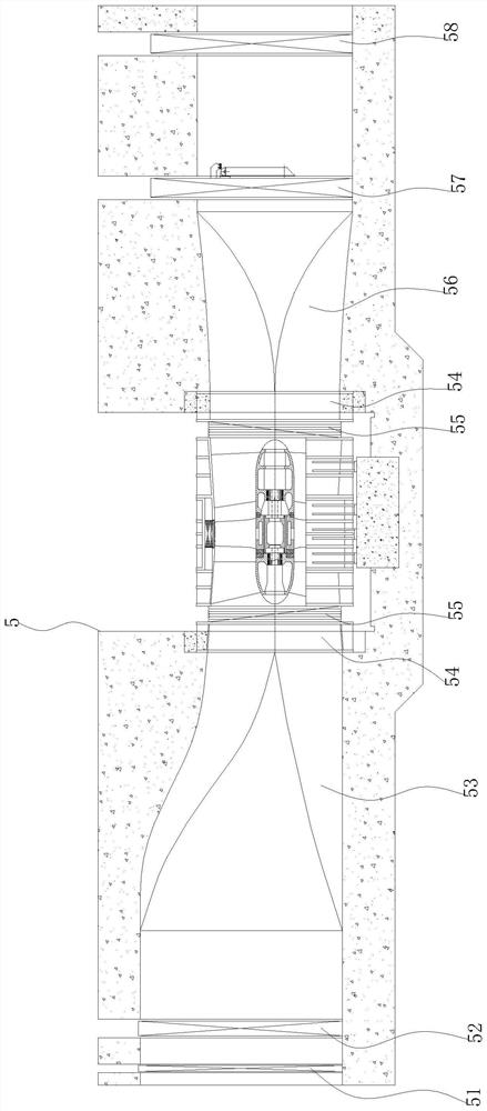 A Submersible Tubular Pump Drainage System with Large Thrust Water Lubricated Bearing Structure