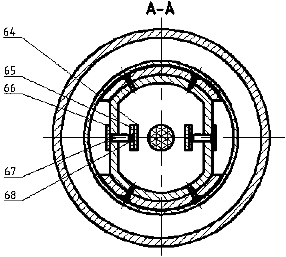 Laser directional drilling tool for coal-bed-methane level development hole and drilling method using same