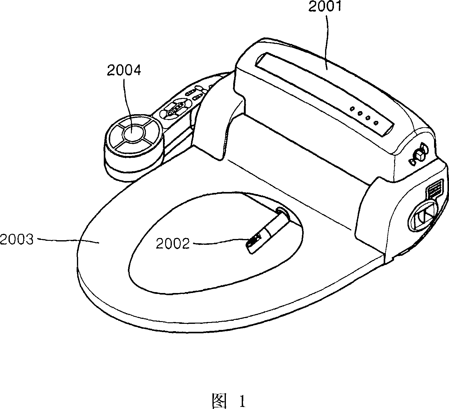 Bidet having enema function