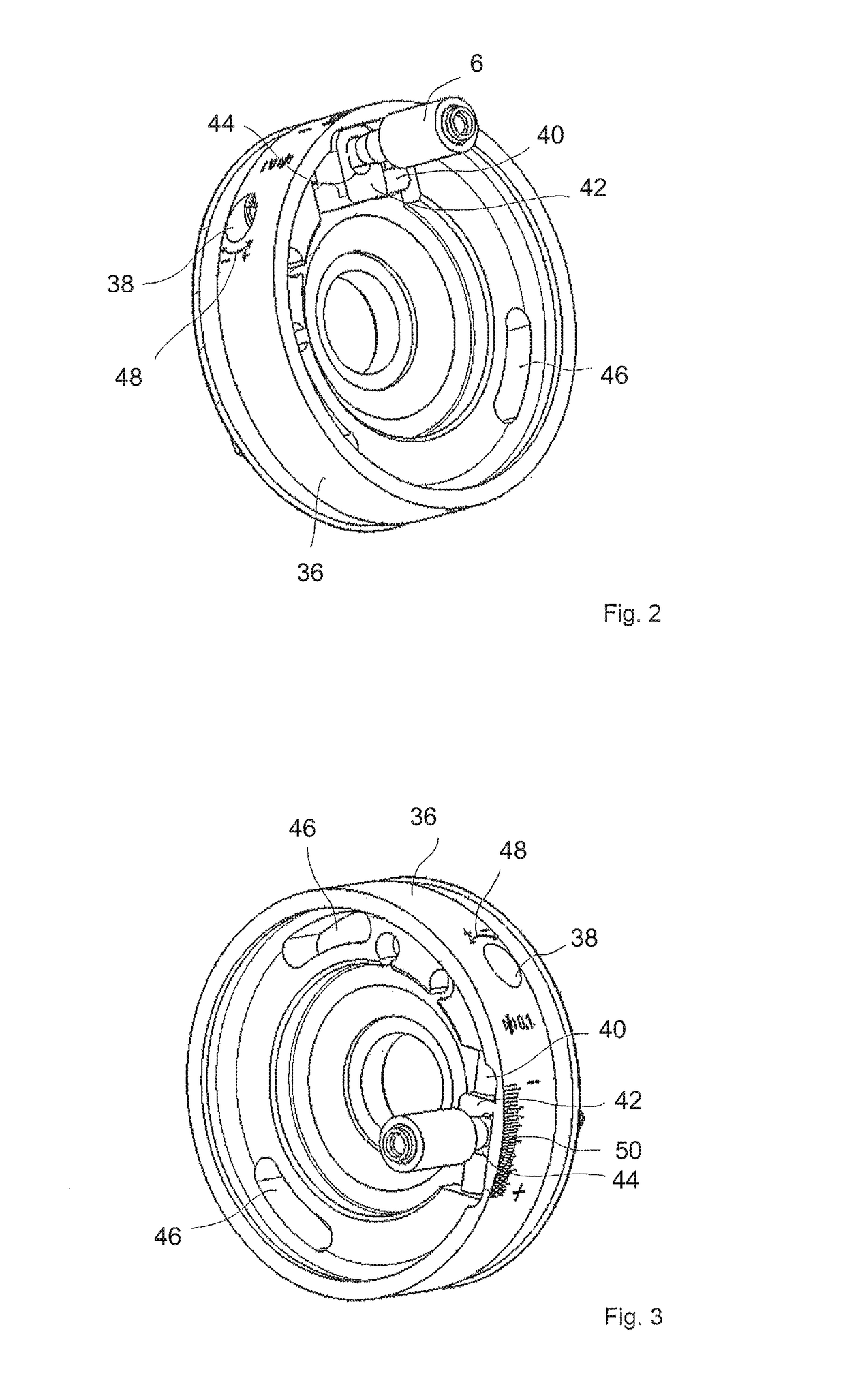 Thread rolling head