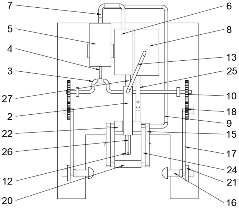 Oral foreign matter cleaning and nursing device for patients in emergency department