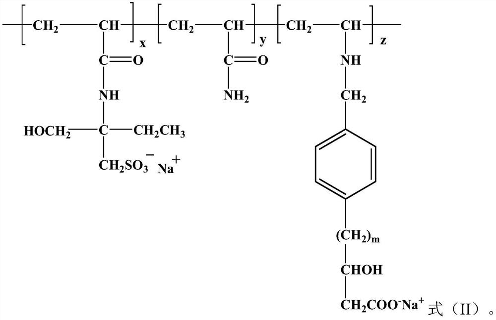 A functional temperature-resistant and salt-resistant plugging regulator and its preparation method