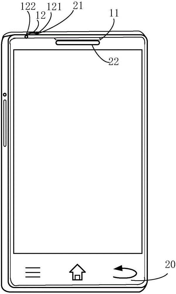 Terminal protecting shell, and touch identification method and device