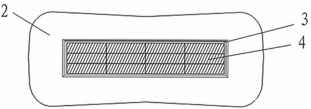 Vertebral pad for treating spinal lesions and preparation method thereof