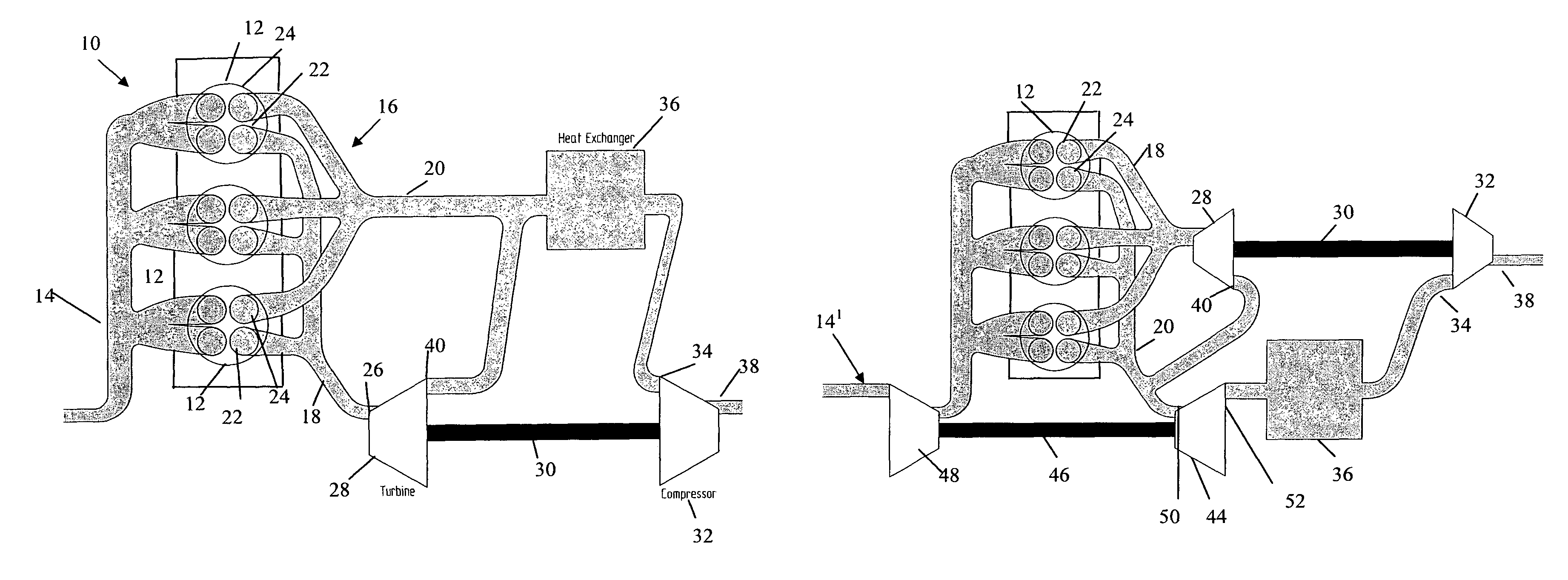 Exhaust arrangement for an internal combustion engine