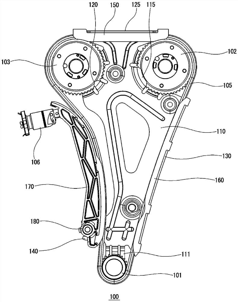 Chain guide mechanism