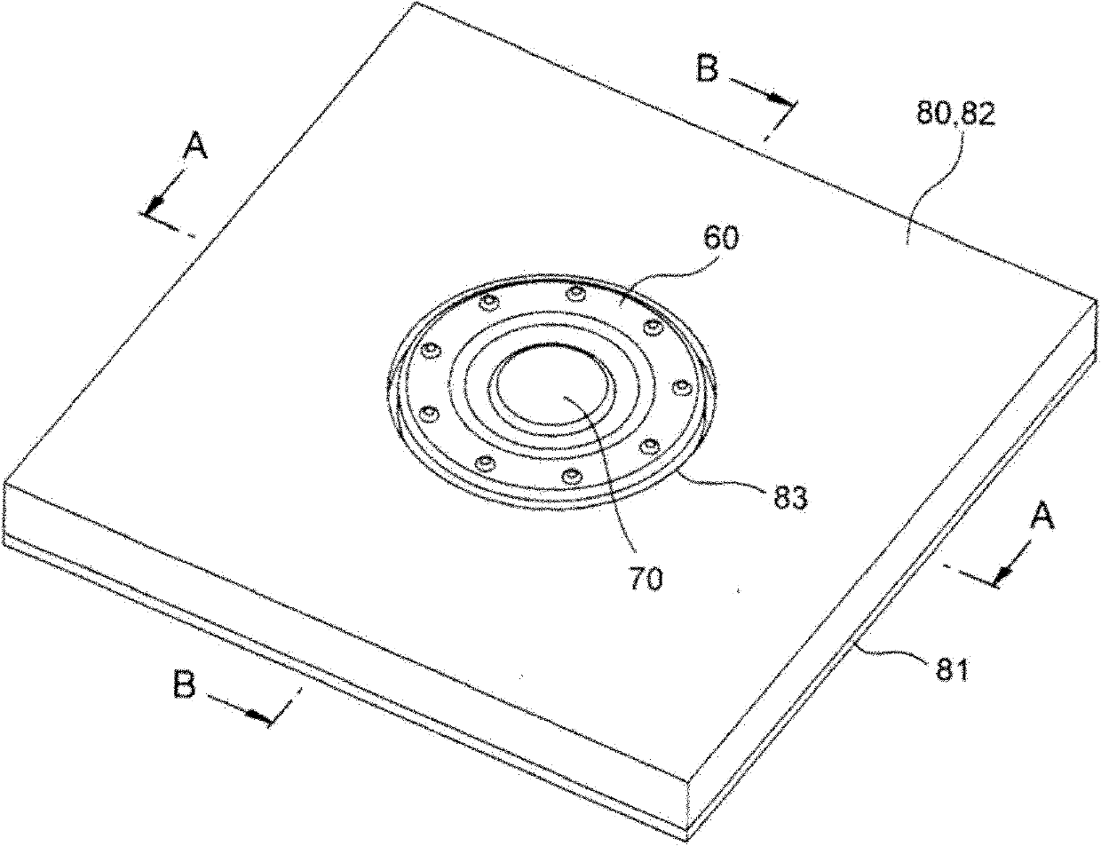 Operation input device and electronic device using the same