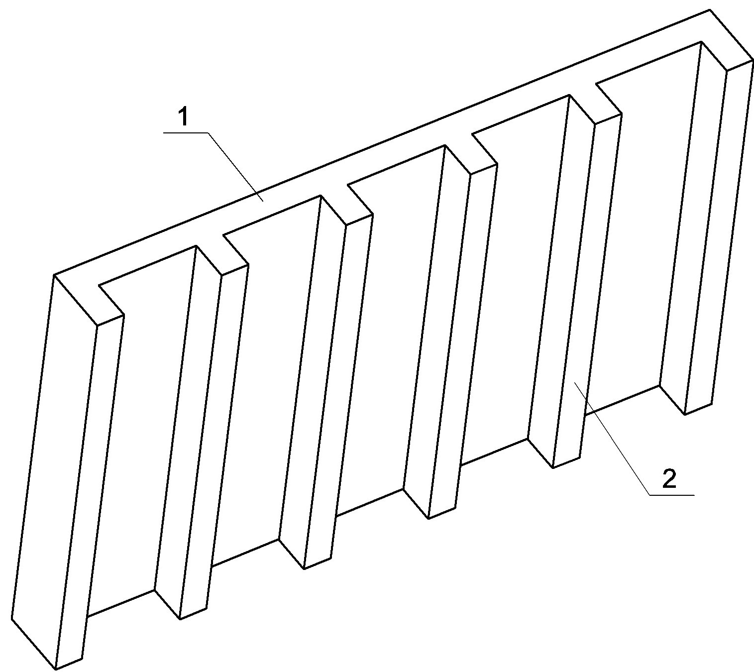 Plastic building template