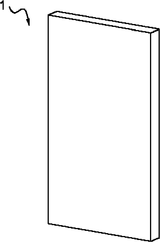 Manual electromagnetic material with broadband high refraction index and low dispersion characteristic