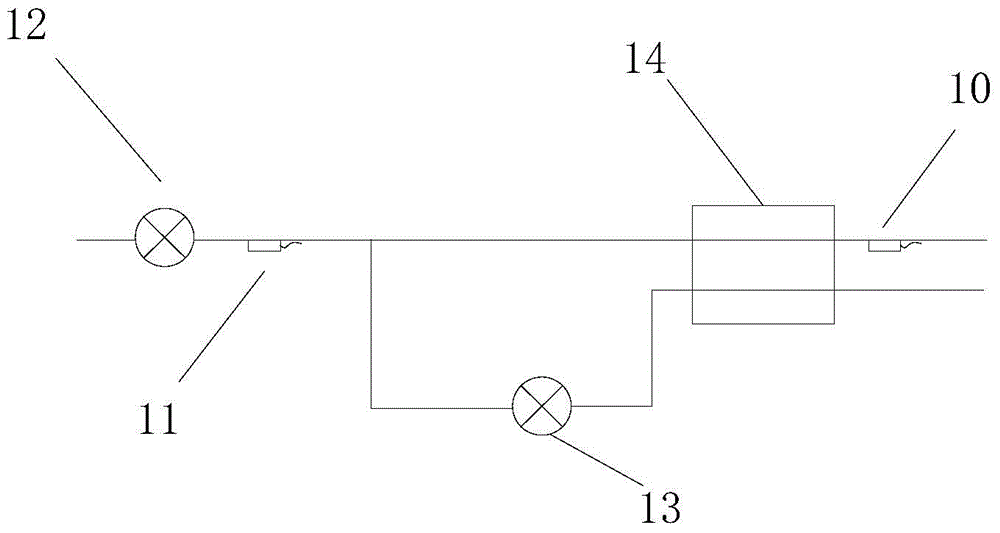 Fault detection method and device for supercooling valve in supercooling device