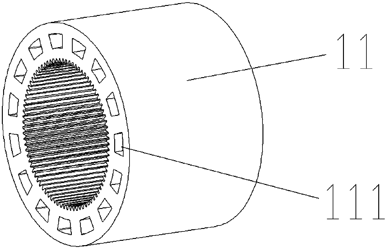 Planetary gear-type AC motor