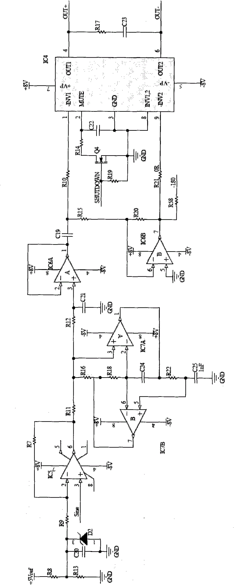 Device for rapidly detecting ferromagnetic grain in lubricating oil, detection method and signal processing circuit