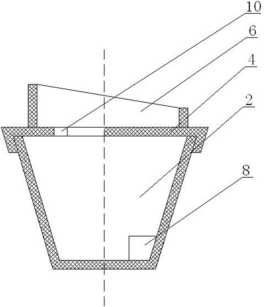 A ductile iron casting process