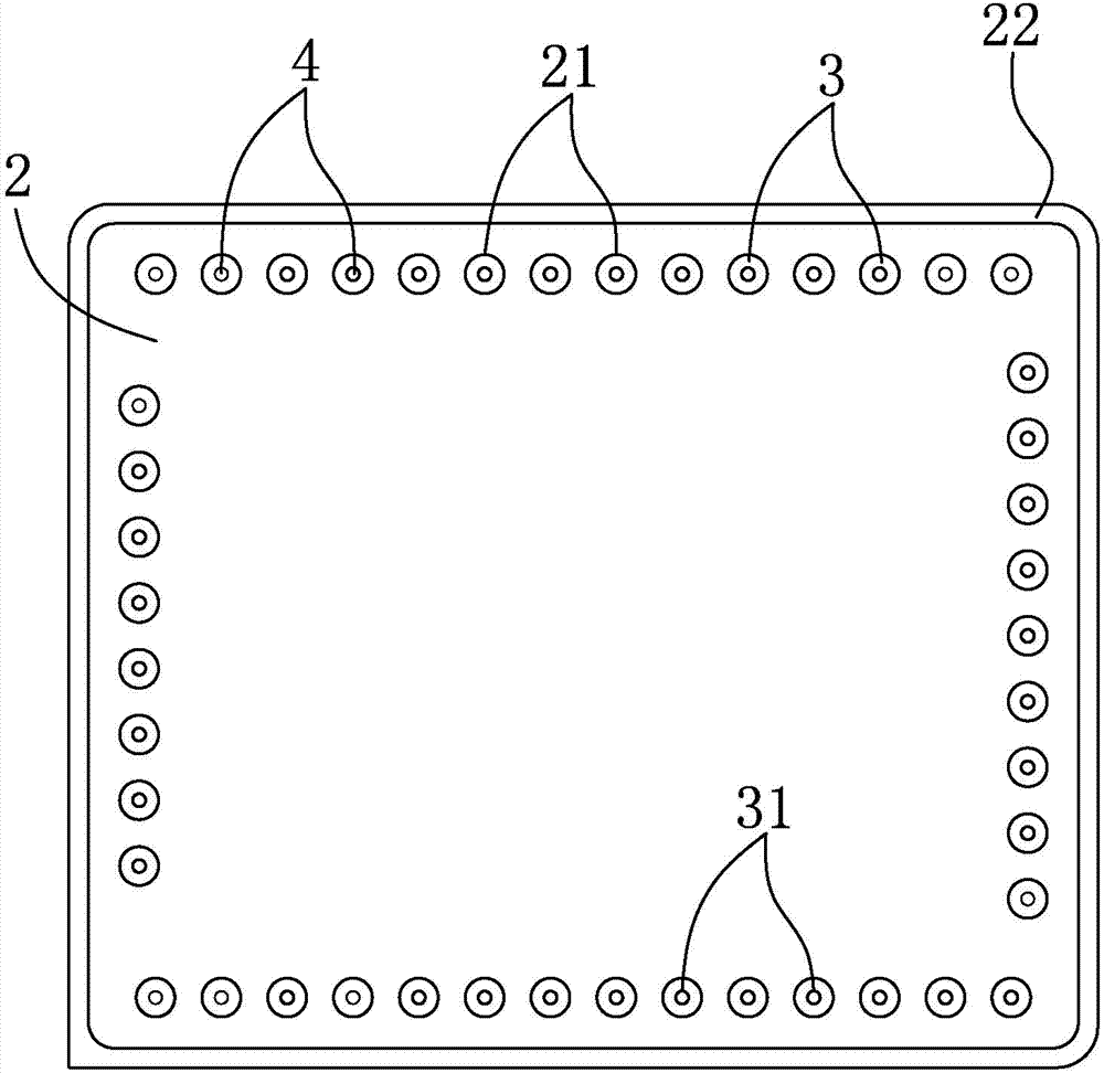 Machining method of metal packaging shell of large-scale and large-power integrated circuit