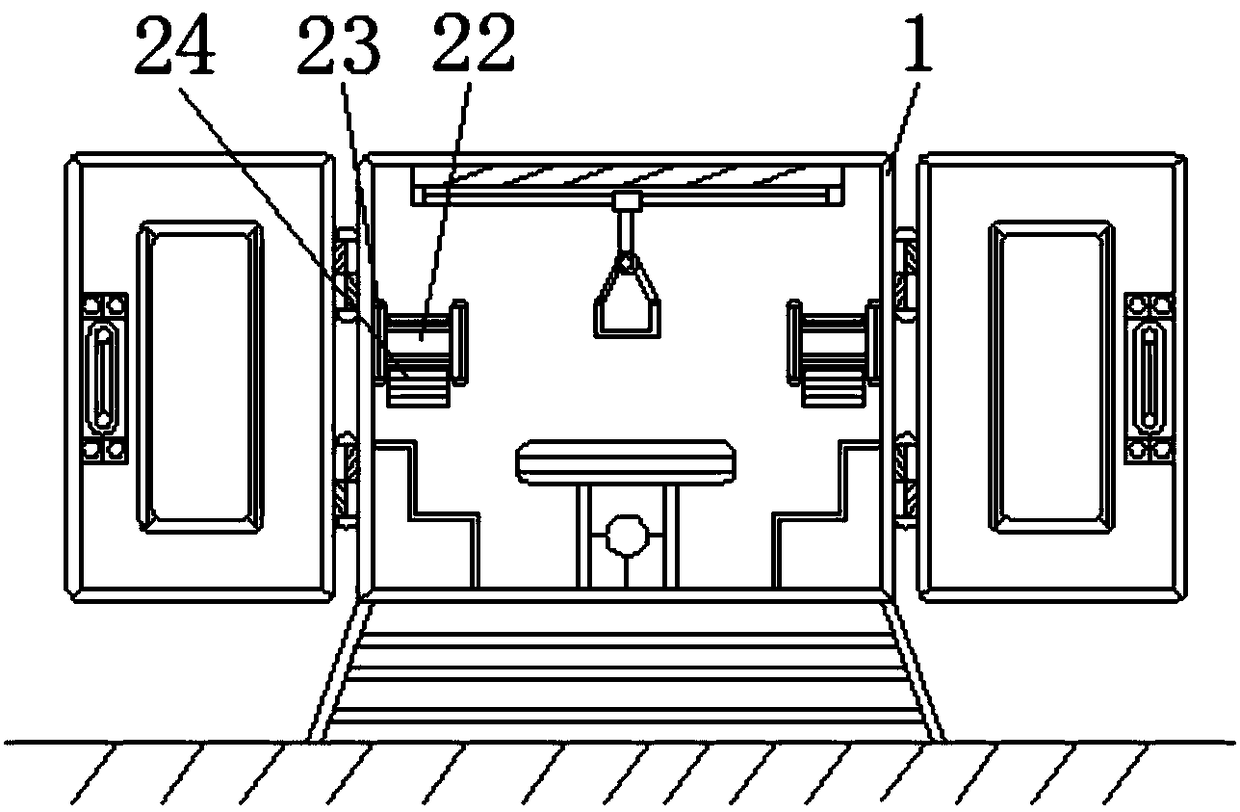 Mobile trauma treatment trolley used for medical treatment