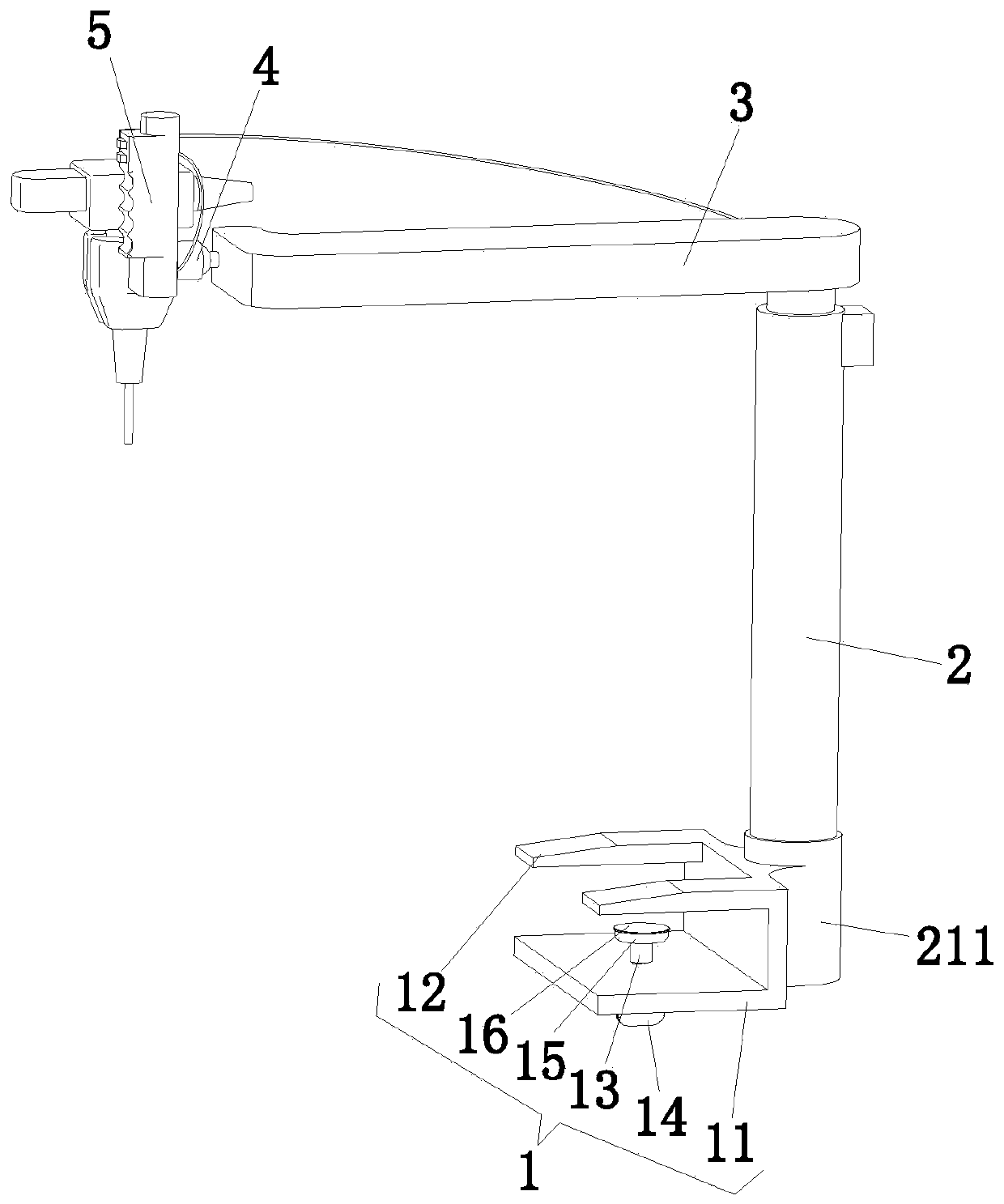 Semi-automatic digestive endoscope diagnosis and treatment assisting device