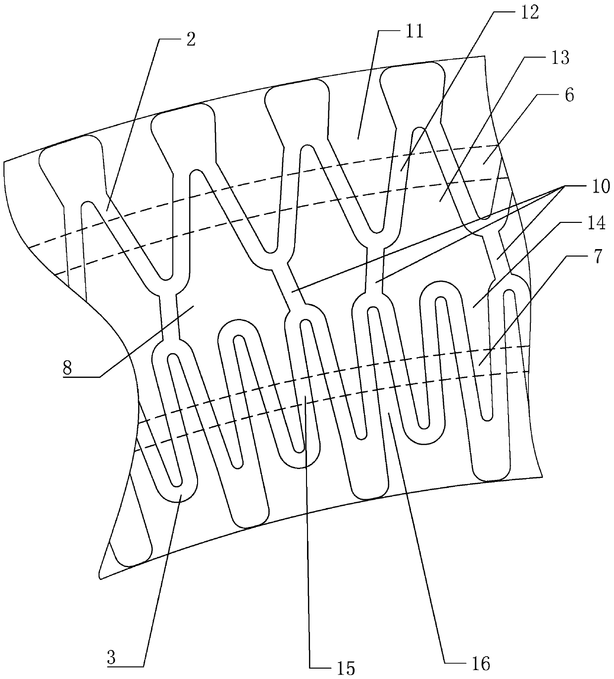 Filtering lamination and lamination type filter comprising same