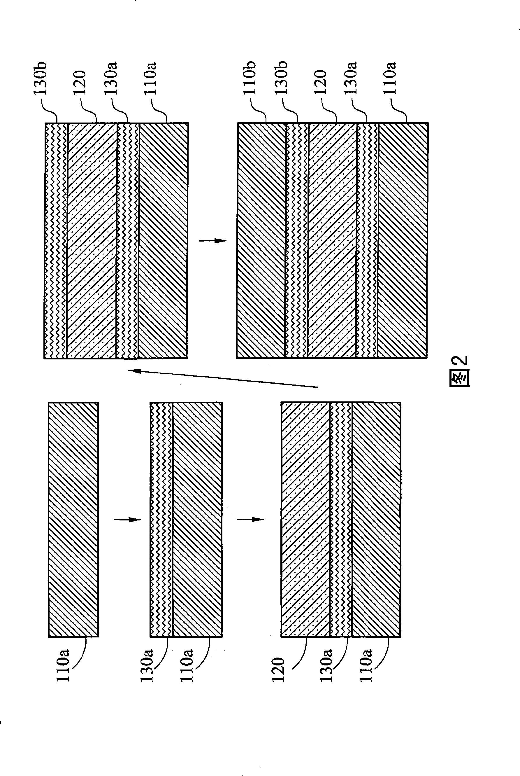 Resistive memory device and stack structure of resistive random access memory device