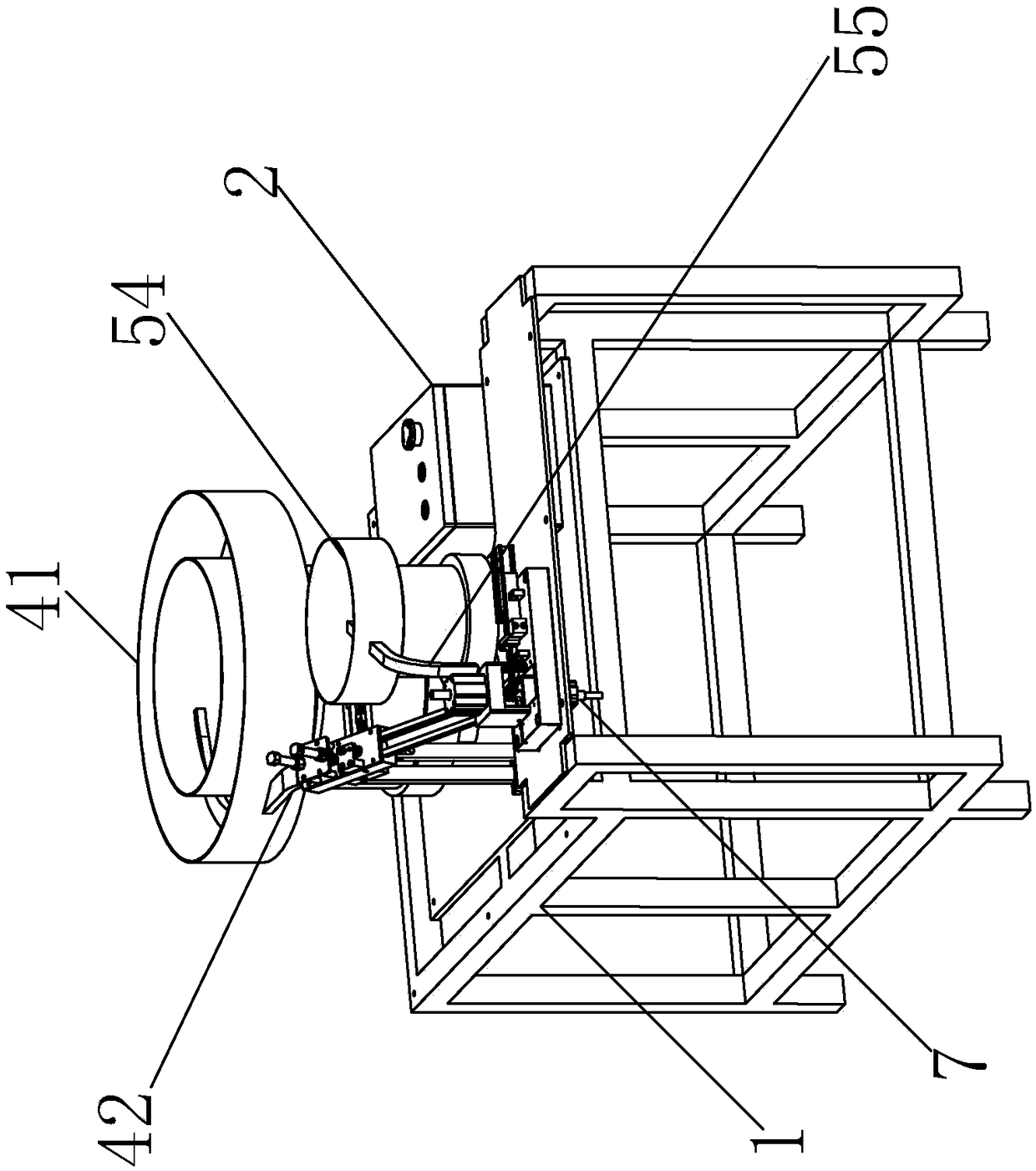 Automatic press-in machine for gear and drive pin