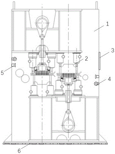 Low-noise needling machine