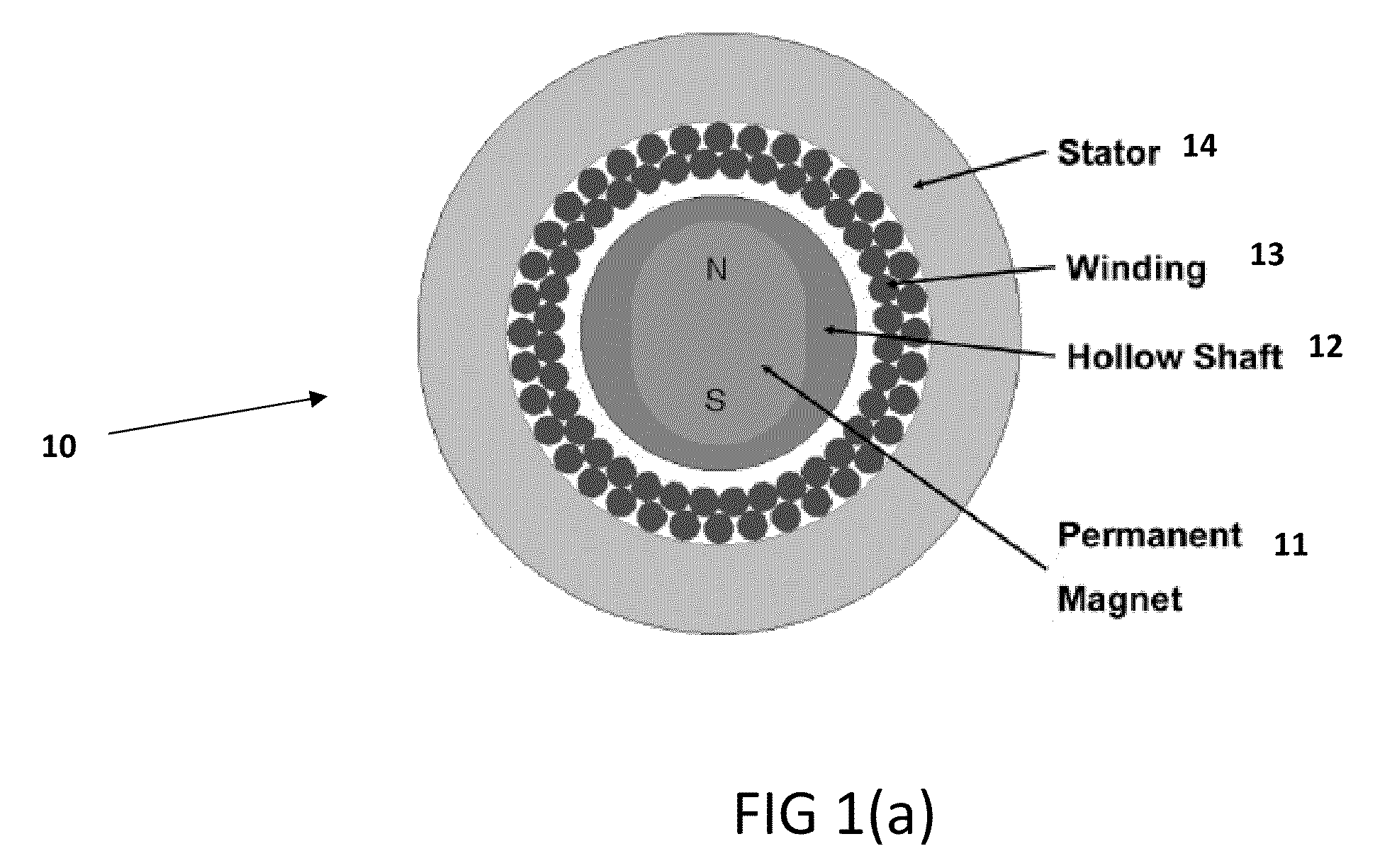 Miniature high speed compressor having embedded permanent magnet motor