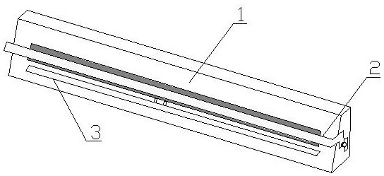 A support for bagged Escherichia coli test paper