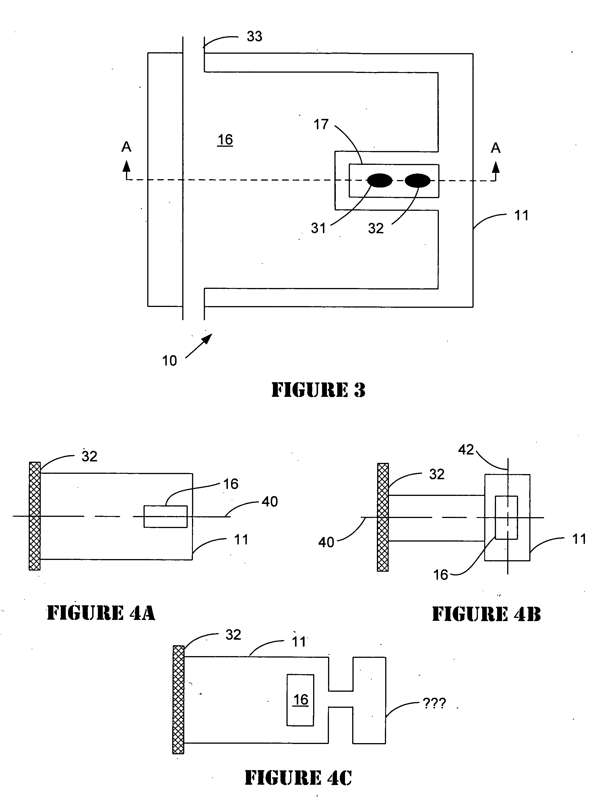 Cantilevered micro-electromechanical switch array