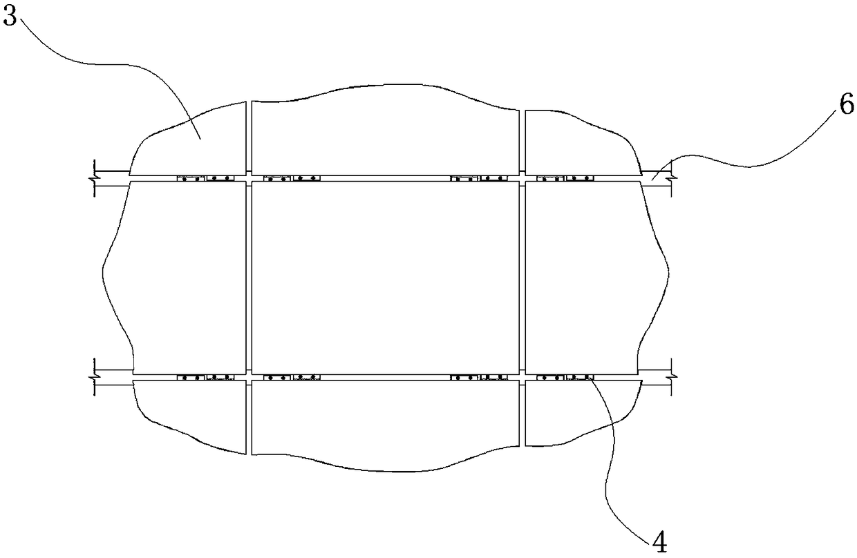 Bonding and anchoring combined ceramic thin plate faced wall and mounting method thereof