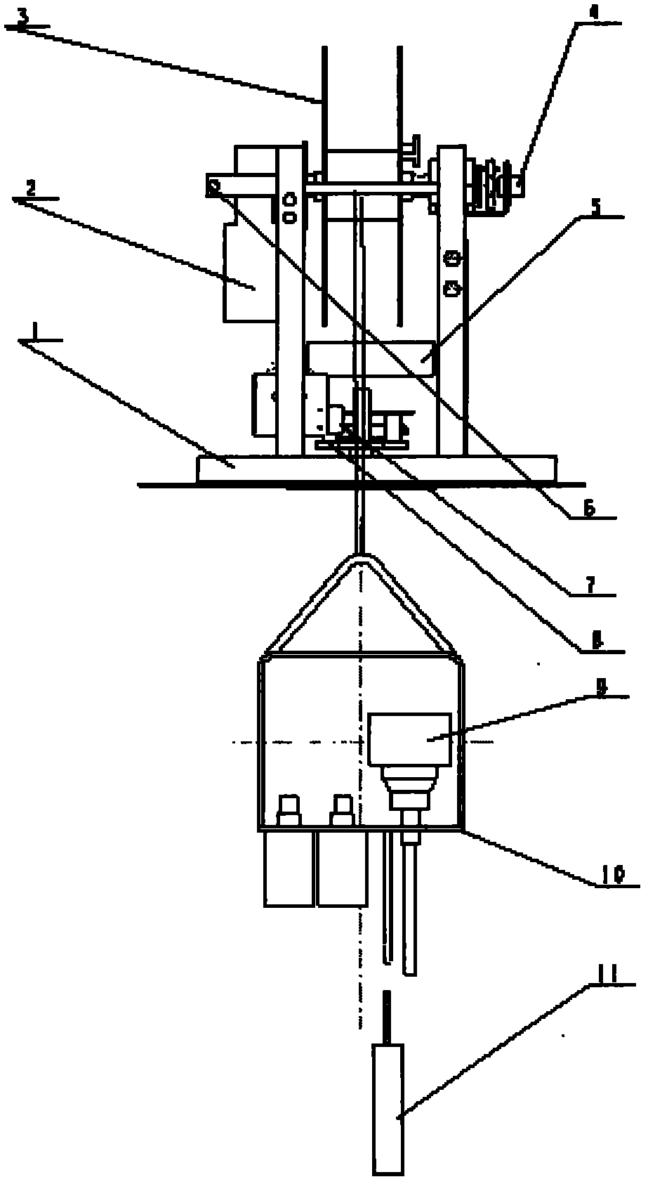 Lift type comprehensive monitoring mechanism