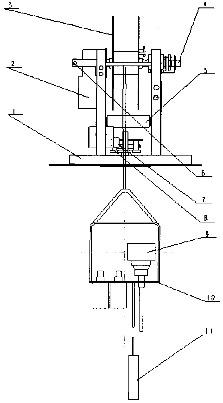 Lift type comprehensive monitoring mechanism