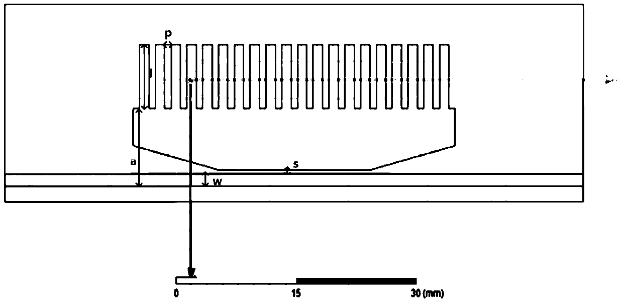 CSIW transmission line based on mode conversion