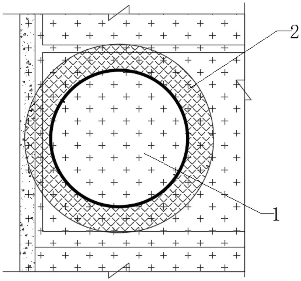 Shield reinforcing construction process