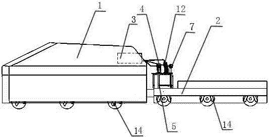 Tunnel cable fault inspection system and corresponding tunnel cable fault inspection method