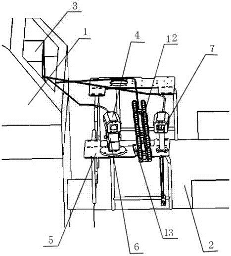 Tunnel cable fault inspection system and corresponding tunnel cable fault inspection method