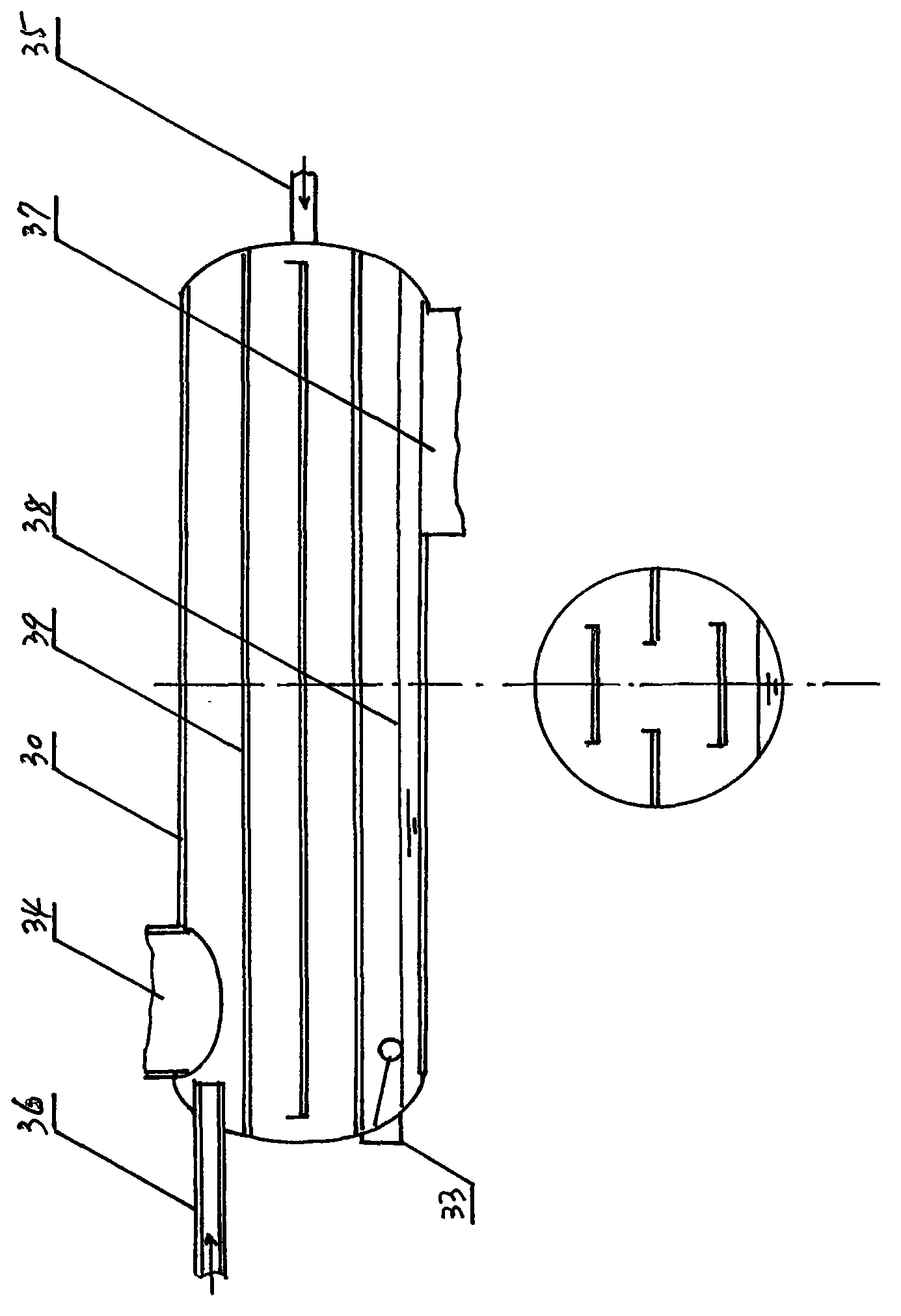 Directly heating machine