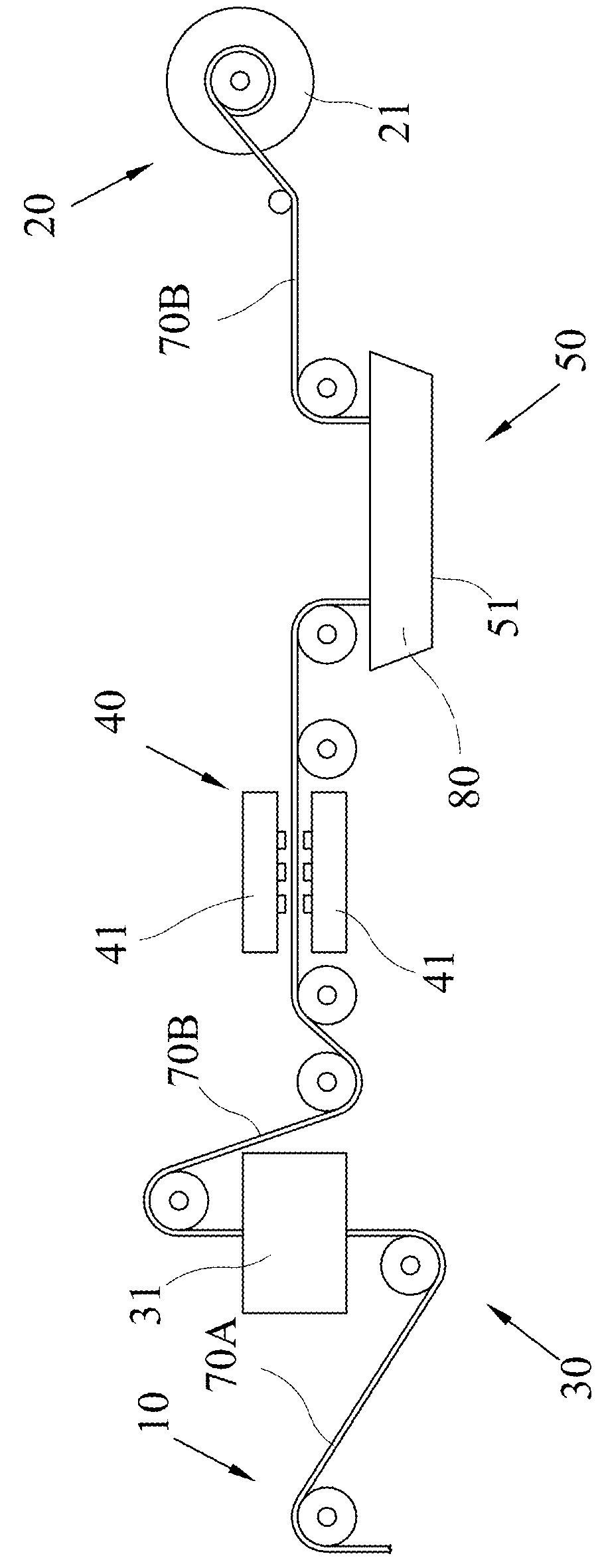 Carbon fiber manufacturing apparatus