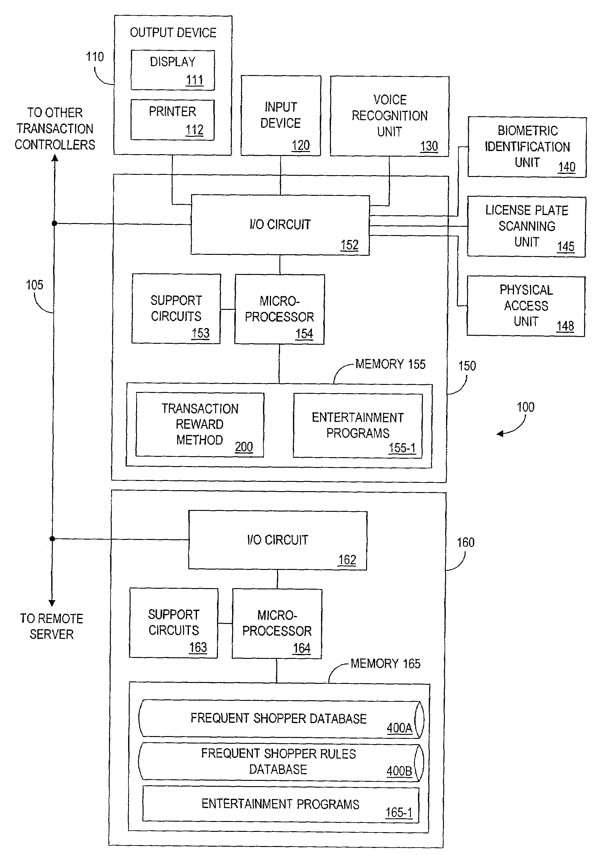 Multiple party reward system utilizing single account