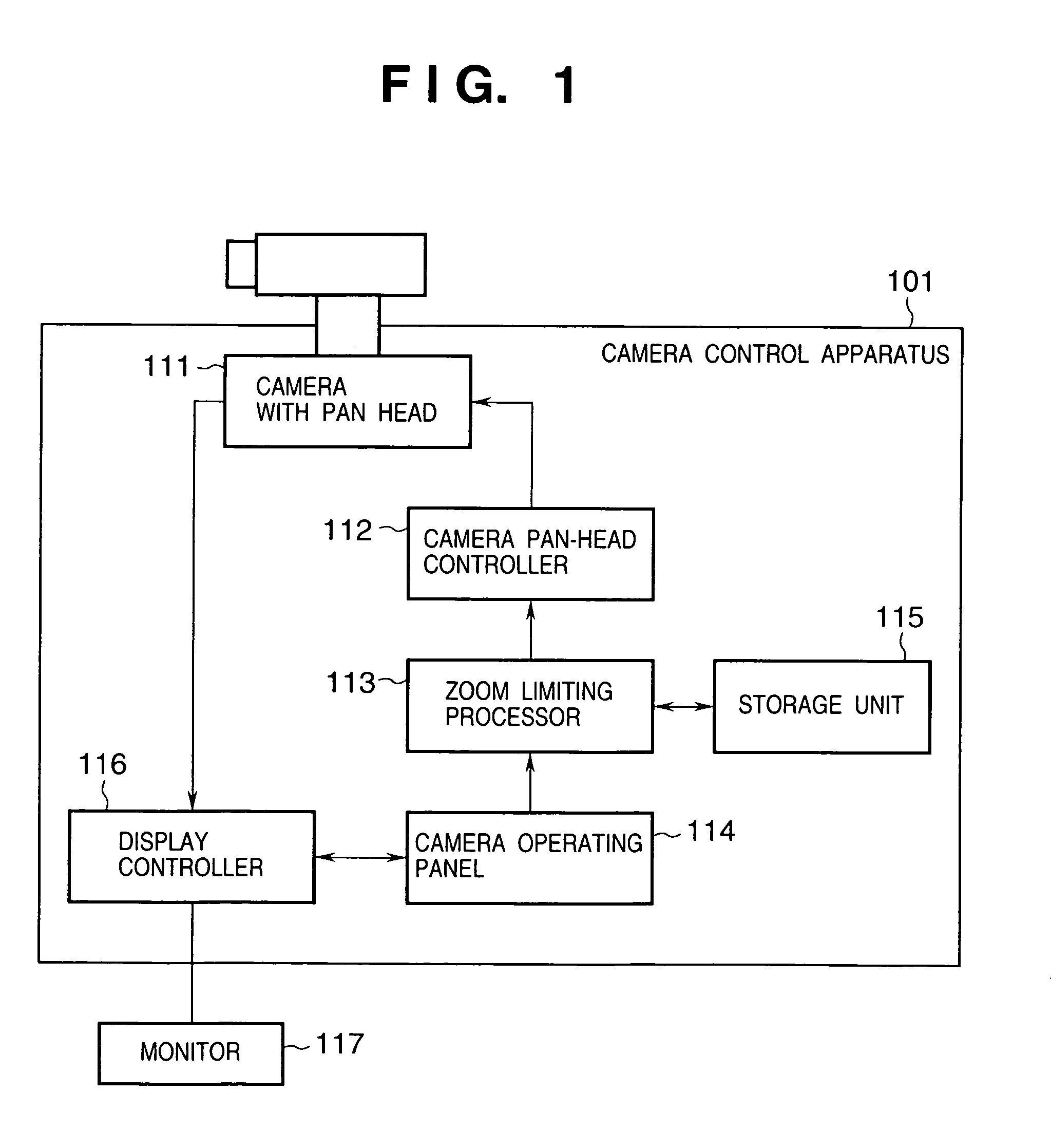 Camera control system, image pick-up server, client, control method and storage medium therefor